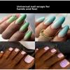 140Pcs Full Cover Ultra Thin Clear Press On Toenails Artificial Acrylic Fake Foot Nail Tips Manicure Tool for Easy Nail Art