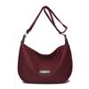 Einfache Damen-Umhängetasche, Lässige Crossbody-Tasche, Damen-Achseltasche, Nylon-Umhängetasche Geeignet für den täglichen Gebrauch und zum Einkaufen