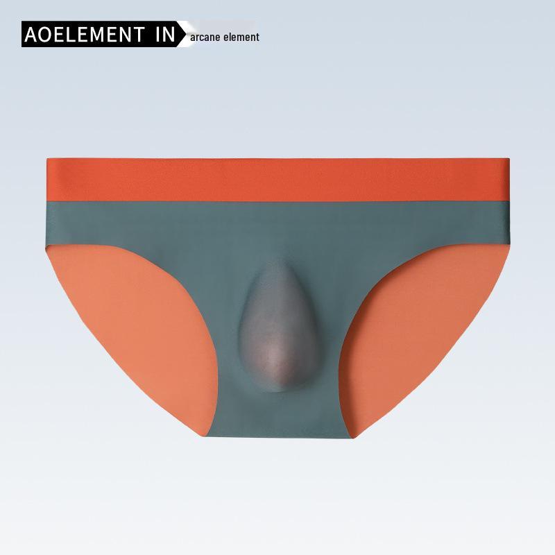 120-Pack Men's Seamless Briefs with 3D Waistband - Double-Sided Fabric, Thin Style, Ideal for Sports