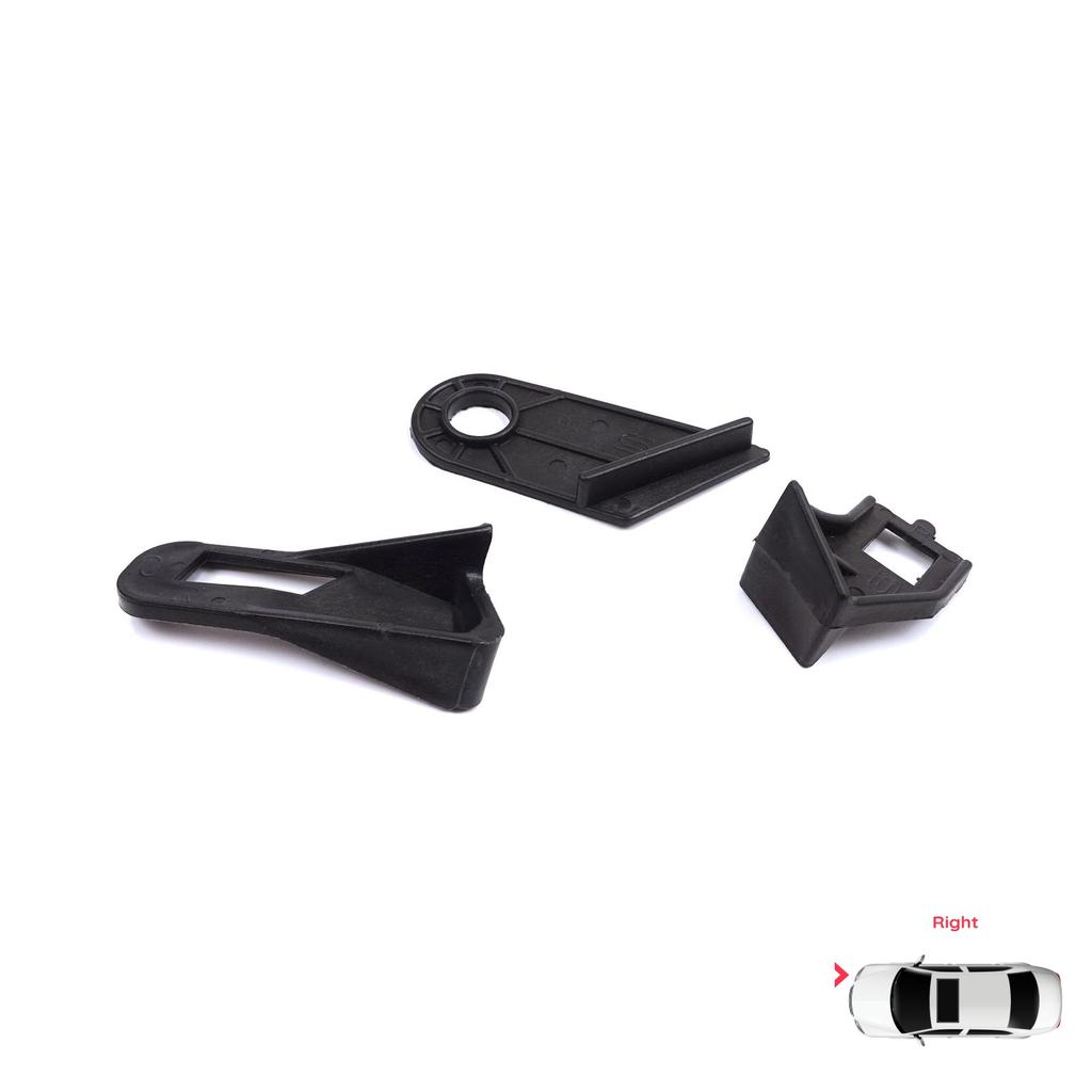 EHL589-2 Prawy Uchwyt Reflektora Mocowanie Wspornik Naprawczy Zestaw Zakładek dla Fiat Abarth Grande Punto MK3 199 2005-2013 89101373DX