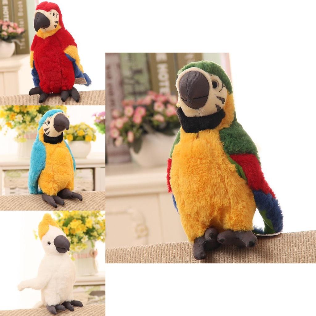 Premium Quality Cute Simulation Parrot Plush Toy With Timeless Wildlife Design
