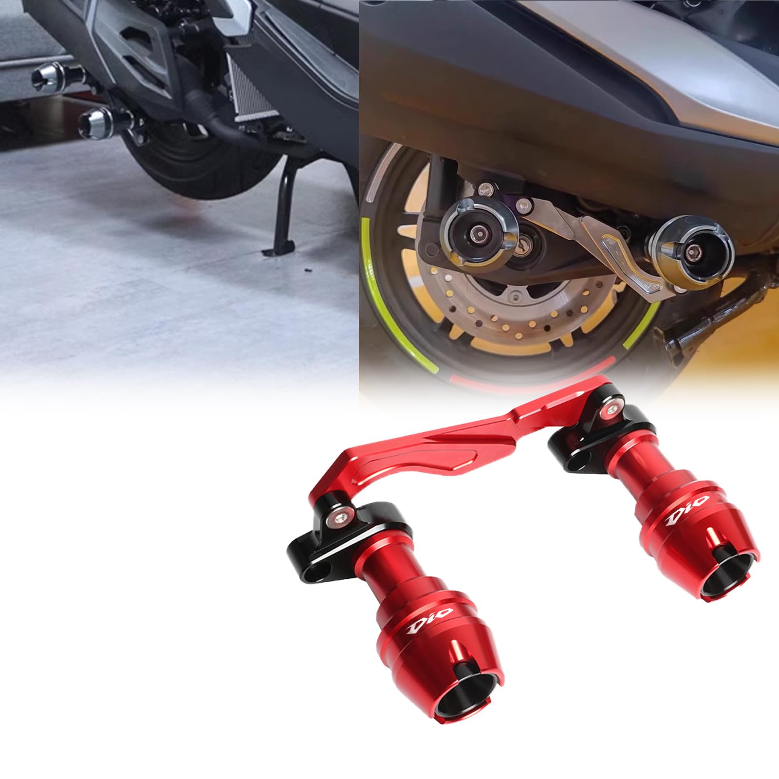 Для Dio 110 Dio110 Breeze 110 Breeze 110 Предотвращение падения выхлопной трубы Шарик Задний