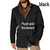 Spring/Autumn Men's Retro Patchwork Jacket - European/American Style Casual Lapel Coat