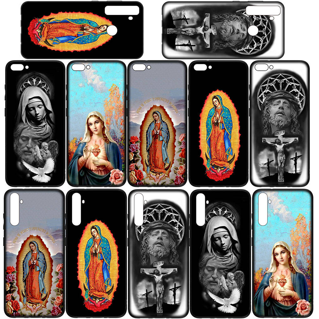 for iPhone 17 16 15 Xiaomi Poco F7 F8 X7 X6 C85 C75 C71 M8 Redmi Note 14 13 12 11 Pro Max 14C 13C A3 A4 Phone Case Wallpaper Virgen de Guadalupe Cover