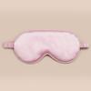 Silk Sleep Mask for Travel and Napping with Breathable Cooling Fabric Adjustable Strap Lightweight Eye Cover for Men and Women