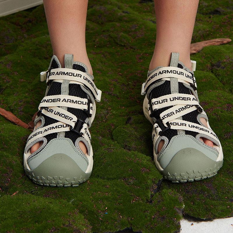 Under Armour Lightweight Outdoor Versatile Design Soft Sole Shock Absorbing Quick Dry Waterproof Anti-Slip Kids Sandals Kids Sandals 2421506