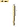 1pc Hexagonal Shank Diamond Drill Bit  For Dry  Drilling Hole  Tile Marble Granite Porcelain 6-14mm Drilling Grinding Drill Bit