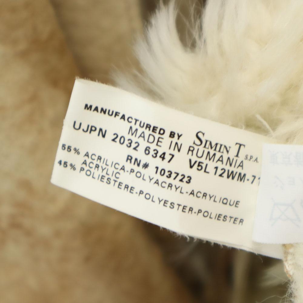 ARMANI JEANS Faux leather Long coat 6 beige Women Used