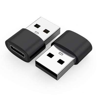 Car On-board Charging Data Transmission Converter USB To Type C Fast Charging Data Cable Harddisk Adapter Car Phone Accessories