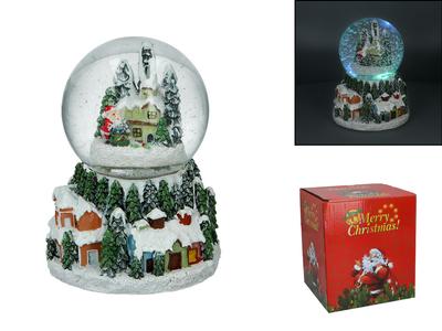 Glass Christmas Snow Globe Decoration Christmas Ornament Gift