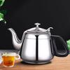 Stainless Steel Tea Kettles with Infuser Filter 1.2L/1.5L/2L Thickened Kettle Tea Set Hotboiling Pots Gas Induction Home Camping