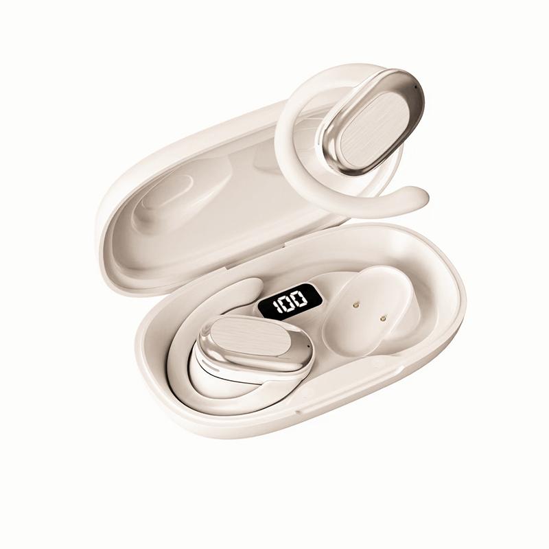 Wireless Headphones Ows Hifi Stereo Open Bluetooth 5.4 Earphones With Mic Call Noise Reduction Sports Waterproof