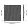 Pet Barrier Gate Expandable Dog Cat Fence Jump Proof Partition Door Panel for Indoor Outdoor Use Easy Installation