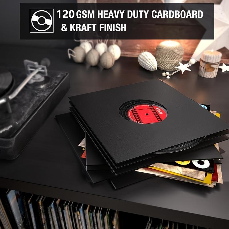 50/100pcs 7 Inch Vinyl Record Sleeves Paper Record Covers for Album Jacket Covers Collection Storage Dust and Scratch Protection