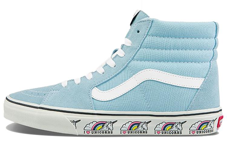 Vans SK8 HI Повседневные скейтбордические кроссовки Унисекс Темно-синие VN0A5HXV5O5 35