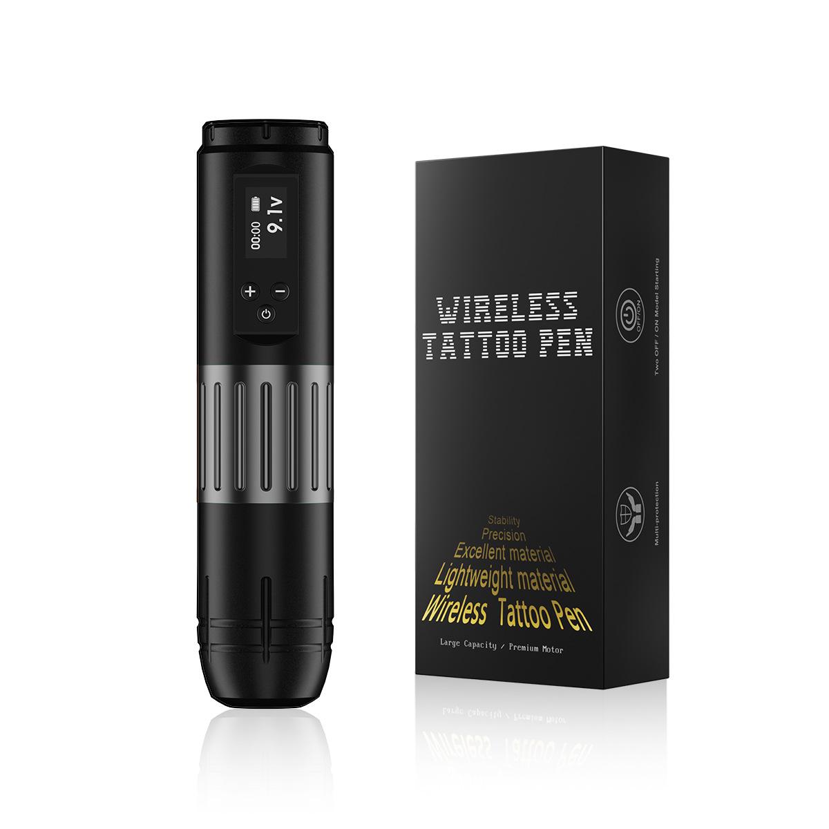 

Беспроводная тату-машинка для начинающих с LED-дисплеем и универсальным инструментом для игл