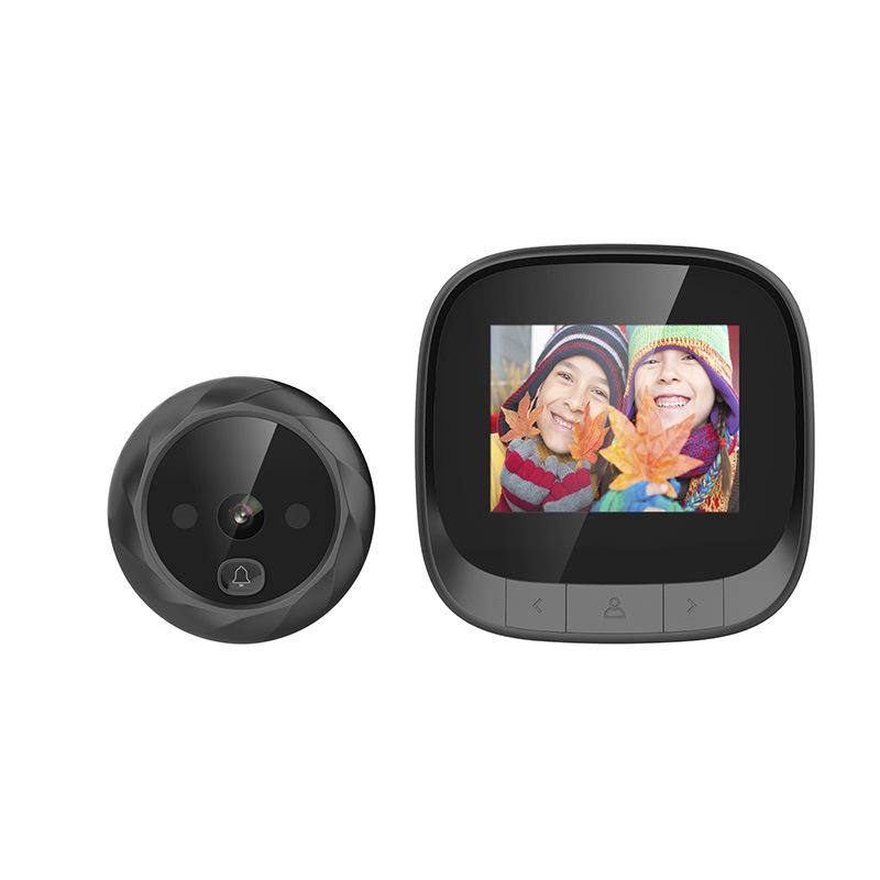 Electronic Cat Eye Doorbell & Peephole Viewer for Home Security
