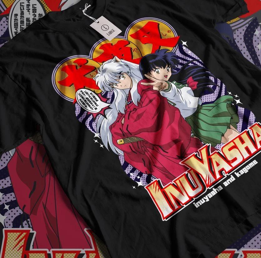Inuyasha tshirt kagome higurashi sesshomaru red moon inu yasha anime shirt S