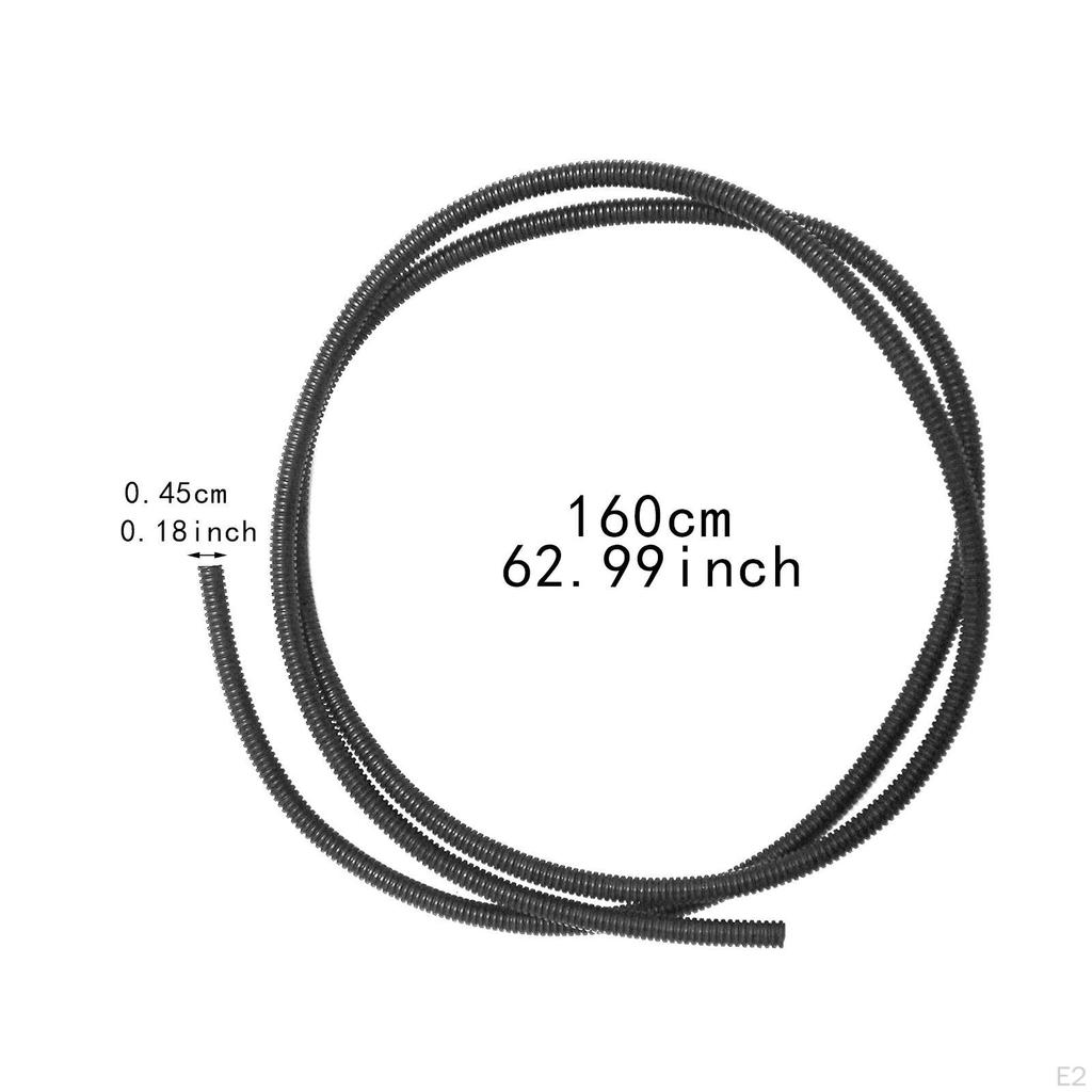1,6M Scheibenwaschschlauch-Kit, Scheibenwischerverbinder-Durchm. 4,5mm gewellt