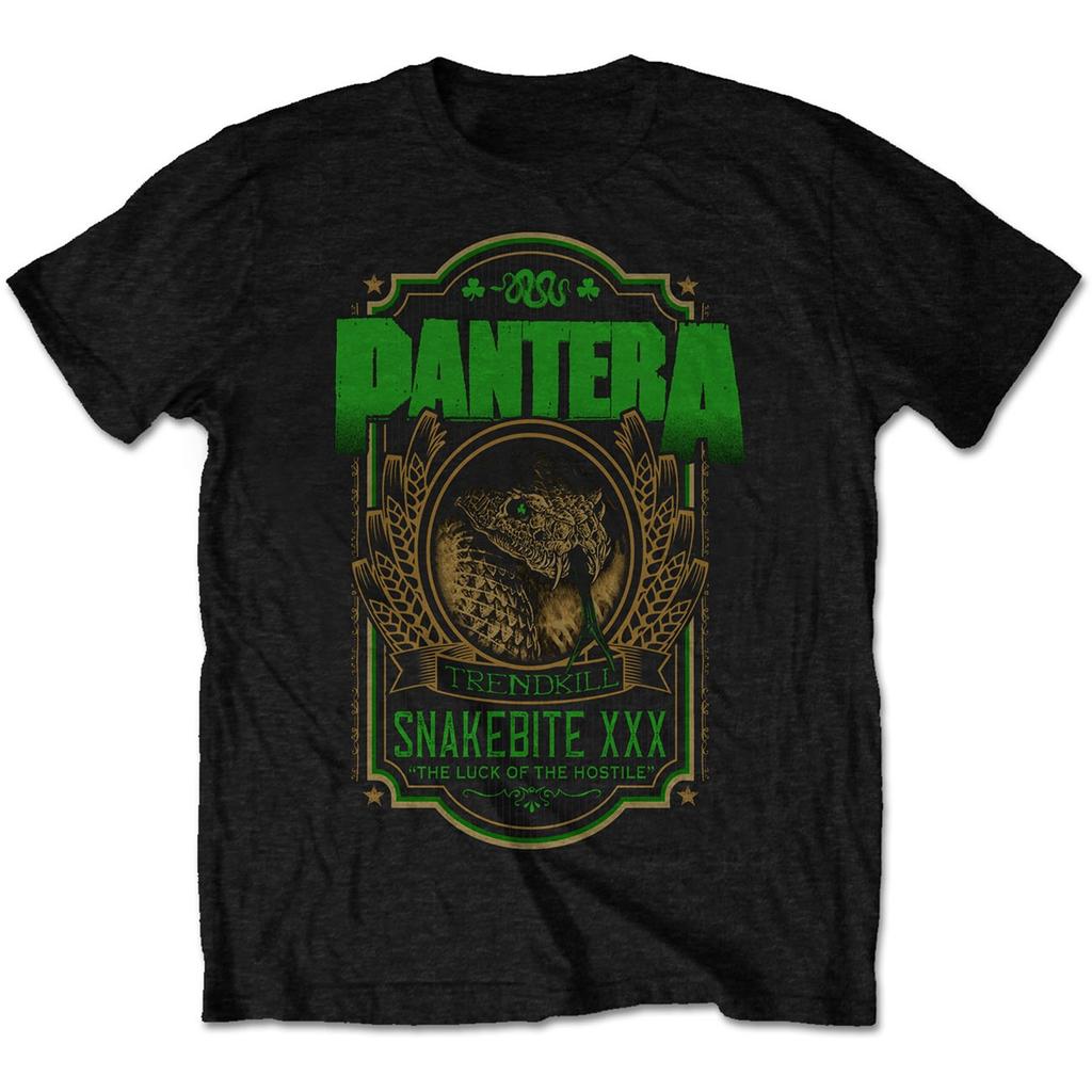 Seltenes Pantera Grafik Polyester T-Shirt Unisex Sommer Kurzarm Modemarke T-Shirt Luxus Lässig Vintage T-Shirts