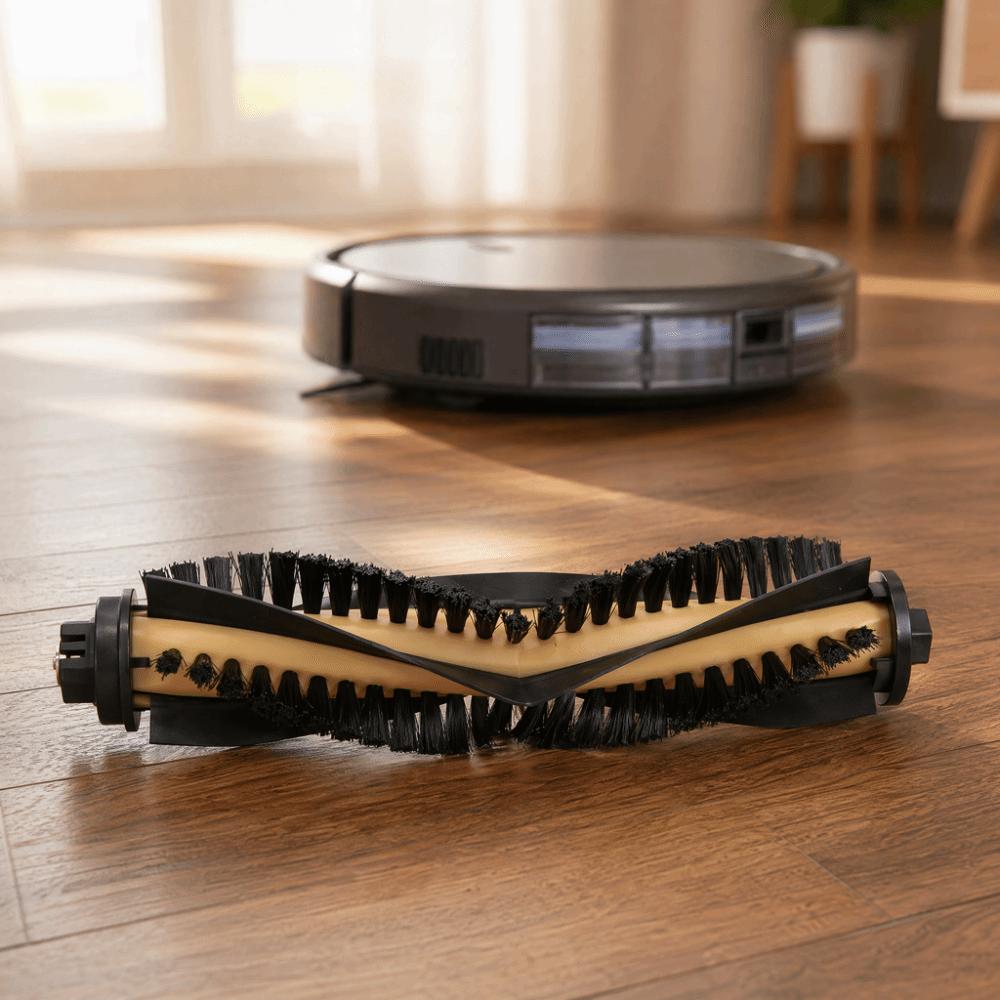 Dual-Sided Vacuum Brush Head ABS Floor Brush Attachment for Ecovacs N79 N79S DN620 500 Dust Removal