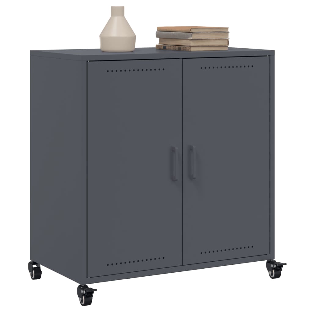 Sideboard Anthracite 68 x 39 x 72 cm Steel