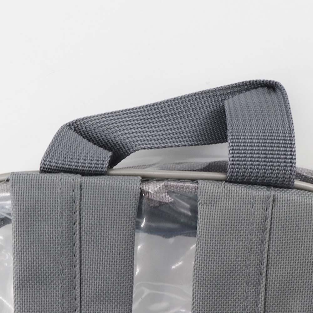 Zaino Trasparente Impermeabile Grande Capacità Zaino in PVC Casual Trasparente Borsa Scolastica Viaggio