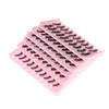 10 Pairs Super Roll Fake Eyelash Curl Russian False Eye Lashes 3D Mink Reusable Fluffy Lashes Eyelashes Extensions Makeup