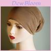 Silky Cotton Head Covering With Breathable Stretch For Womens Casual Wear