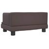 Kids  Sofa Brown 60x40x30 cm PU Leather