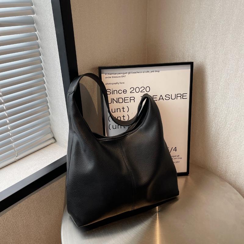 Sense Big Bag Women's Large-capacity New Fashion Shoulder Bag Versatile Commuter Child and Mother Tote Bucket Bag