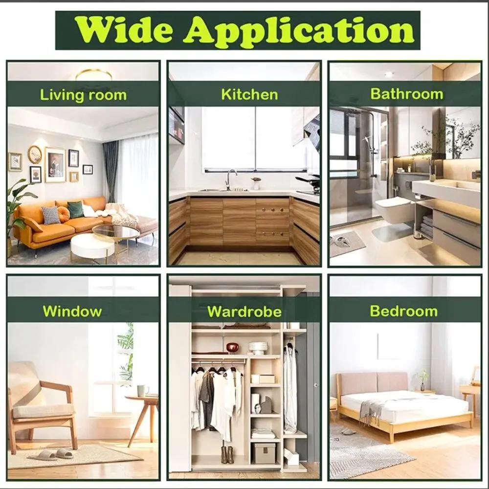 Soft Line Ceiling Strip Self Adhesive DIY Decorative Strip TPE Wall Corner Beauty Seam Kitchen Bathroom Window