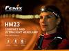 FENIX Light Black 7cm Headlamp Neutral White LED Maximum Brightness 240 Lumens HM23
