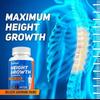 Le capsule per aumentare l'altezza contengono vitamina D3/B per migliorare l'assorbimento del calcio, adatte per bambini, adolescenti e adulti, con 120 capsule