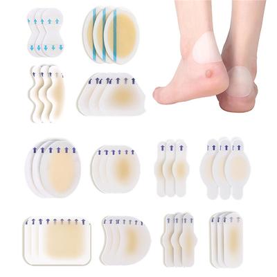 1 Stück Selbstklebender Fersenschutz-Aufkleber Fersenschutz Unsichtbares Hydrogel-Pad Anti-Blasen-Kissenpad für Frauen Männer Fußpflege