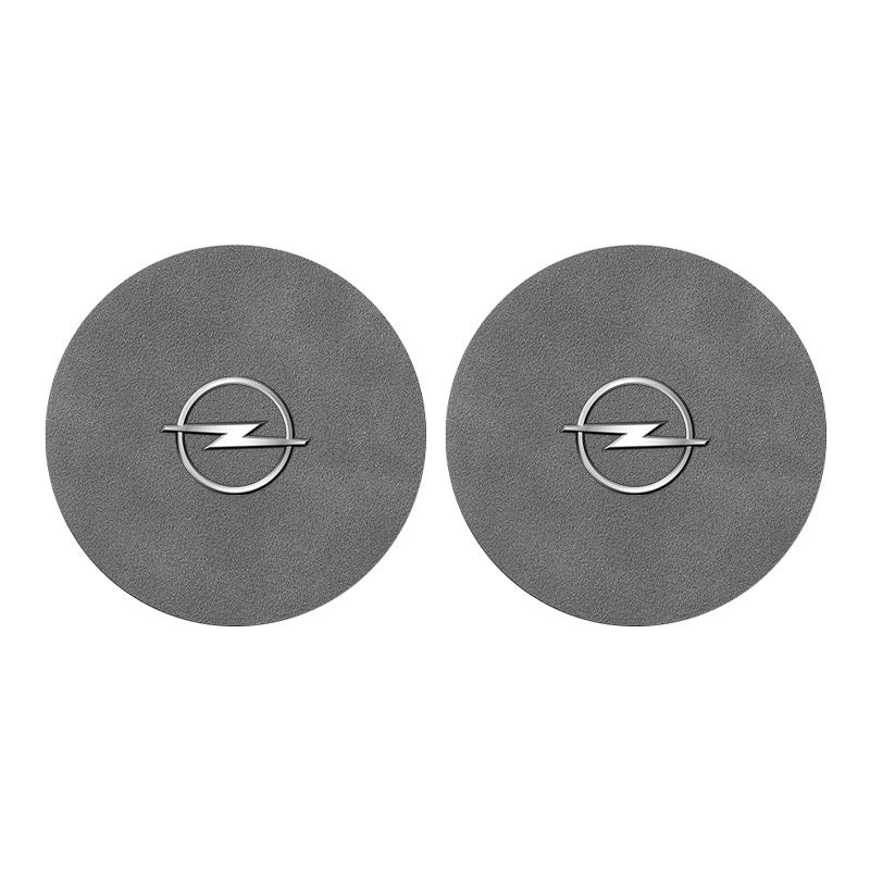 Car Anti Slip Insert Cup Coasters Car Accessories For Opel Adam Ampera Corsa Insignia Karl Rocks-e Astra New Energy