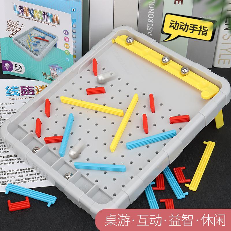 Steam Science And Education Intelligence Logic Training Roller Line Maze Game Board Game Puzzle Toy