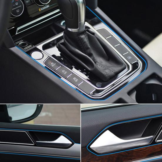 Moulding Trim Super Elasticity Direct Replacement Wear-resistant Electroplating Flexible Decorate Waterproof DIY Car Interior Moulding Trim Decorative