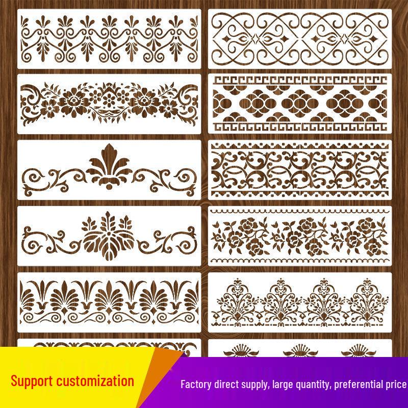 Cross-Border Retro Pattern Cake Embossing Mold - DIY Lace Decoration Template