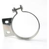 Fits Peterbilt Exhaust Stack 5" Mount Bracket Clamp Chrome 379 359 1987-1993 10294 Silver