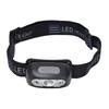 LED Headlamp Multifunctional Adjustable Angle Waterproof USB Charging Motion Sensor Portable Head