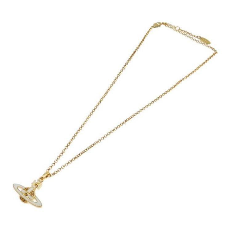 Vivienne Westwood Necklaces Women's Gold/White 6302039P02R281CN