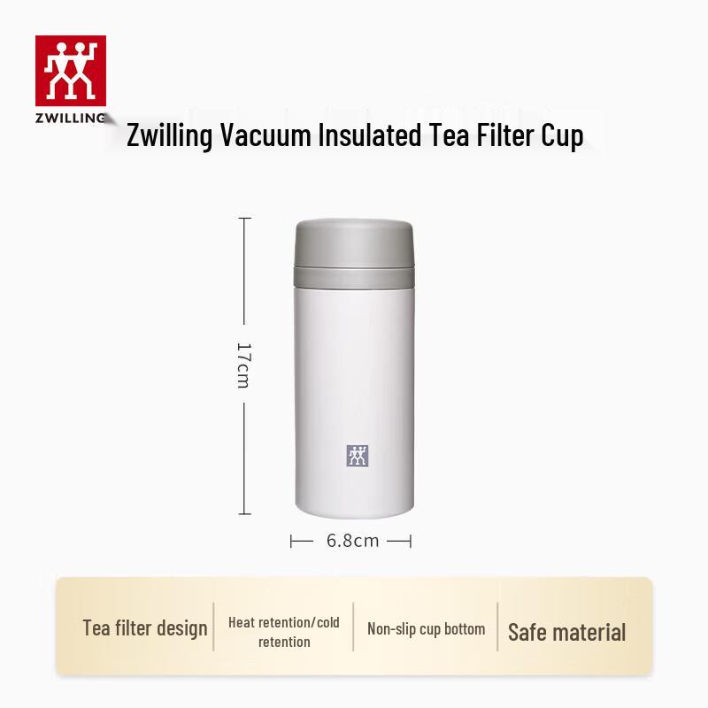 ZWILLING Vacuum Insulated Portable Stainless Steel Mug