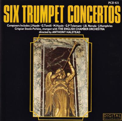 CD VARIOUS Sechs Trompetenkonzerte PCD821 imp 1986 UK Klassisch Gebraucht