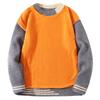 Men's Plush Knit Two-Piece Round Neck Pullover Sweater, Autumn/Winter Trend