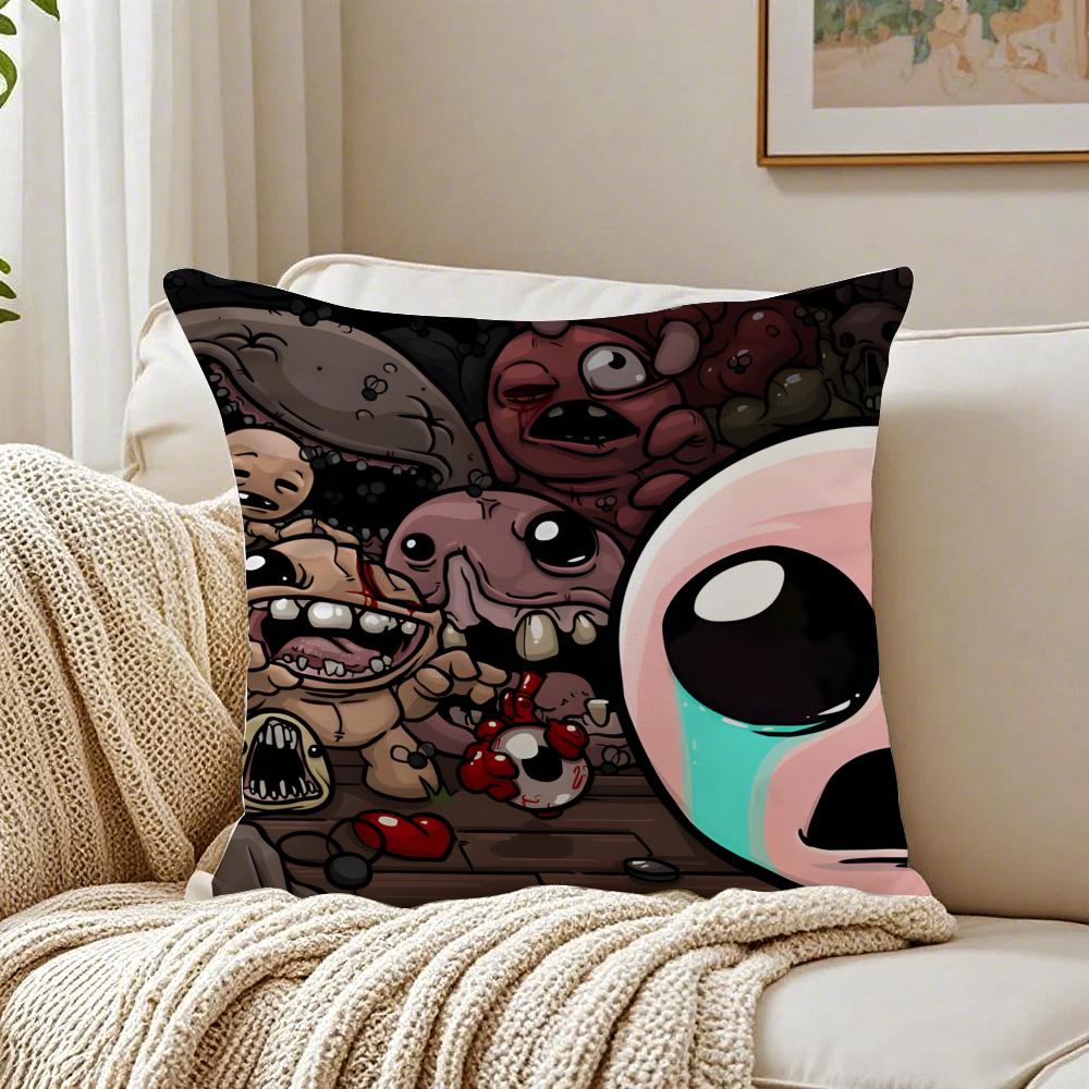 Dark American Game TThe Binding of Isaac Cushion Cover Pillowcase Antidustmite living Room Sofa Decor Cushion Room