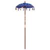 Balinese Sun Umbrella Blue 125 X 125 X 260 Cm