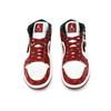 Jordan Air Jordan 1 Mid top Vintage Basketball Shoes Unisex Red Black White DQ8426-105(Team17-)