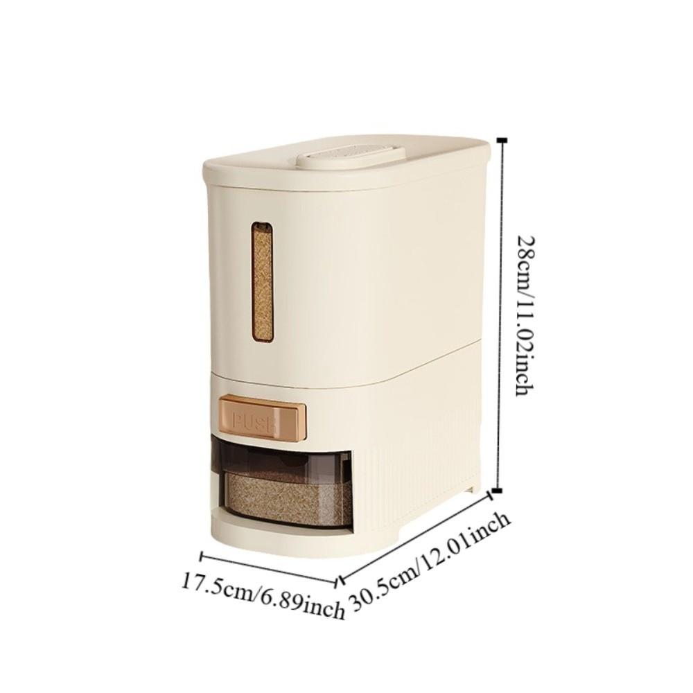 Visible Dry Food Storage Container Anti-Insect Sealed Bucket Flour Storage Bucket  Restaurant