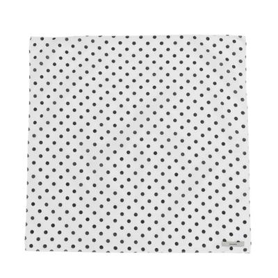 Dot Bandana Scarf (White)